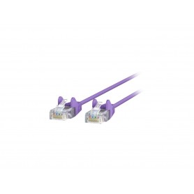 Belkin CE001B05-PUR-S 5FT CAT6 UTP Patch Cable Snagless Pur