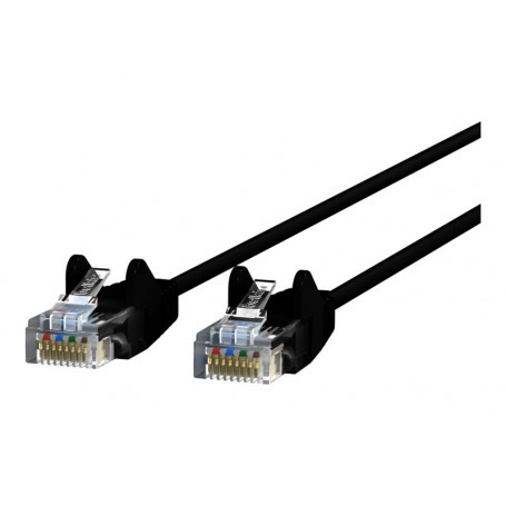 Belkin CE001B25-BLK-S 25FT CAT6 UTP Patch Cable Snagless Black