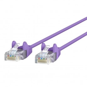 Belkin CE001B06-PUR-S 6FT CAT6 UTP Patch Cable Snagless Pur