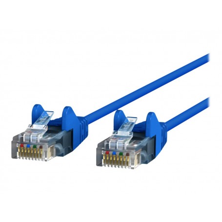 Belkin CE001B06-BLU-S 6FT CAT6 UTP Patch Cable Snagless Blue