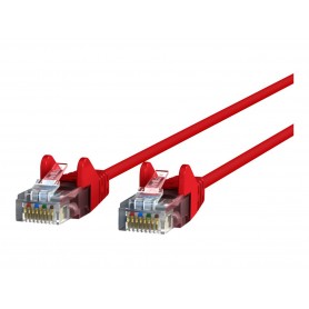 Belkin CE001B12-RED-S 12FT CAT6 UTP Patch Cable Snagless Red
