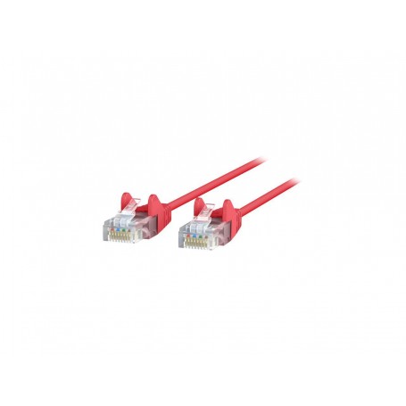 Belkin CE001B15-RED-S 15FT CAT6 UTP Patch Cable Snagless Red