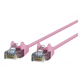 Belkin CE001B15-PNK-S 15FT CAT6 UTP Patch Cable Snagless Pink