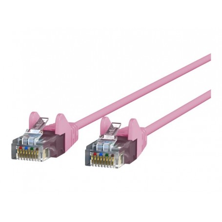 Belkin CE001B15-PNK-S 15FT CAT6 UTP Patch Cable Snagless Pink