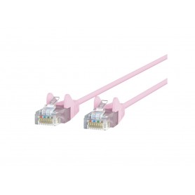 Belkin CE001B01-PNK-S 1FT CAT6 UTP Patch Cable Snagless Pink