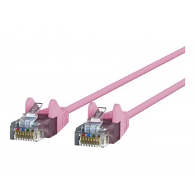 Belkin CE001B20-PNK-S 20FT CAT6 UTP Patch Cable Snagless Pink