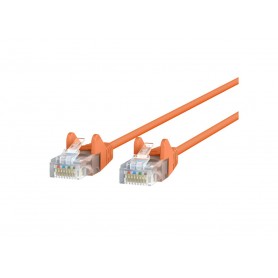 Belkin CE001B03-ORG-S 3FT CAT6 UTP Patch Cable Snagless Orange