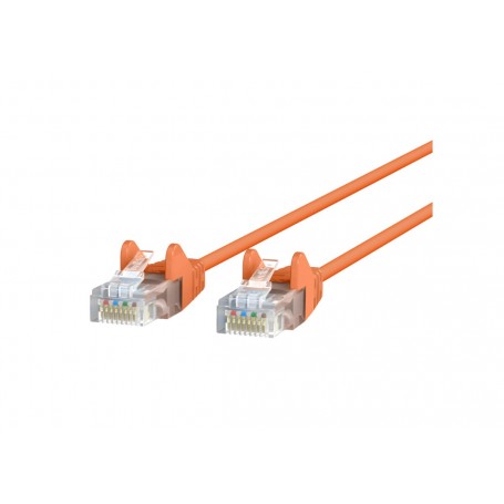 Belkin CE001B03-ORG-S 3FT CAT6 UTP Patch Cable Snagless Orange