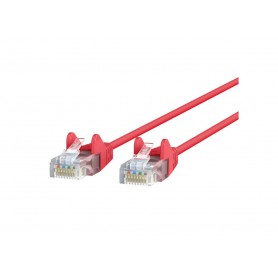 Belkin CE001B07-RED-S 7FT CAT6 UTP Patch Cable Snagless Red
