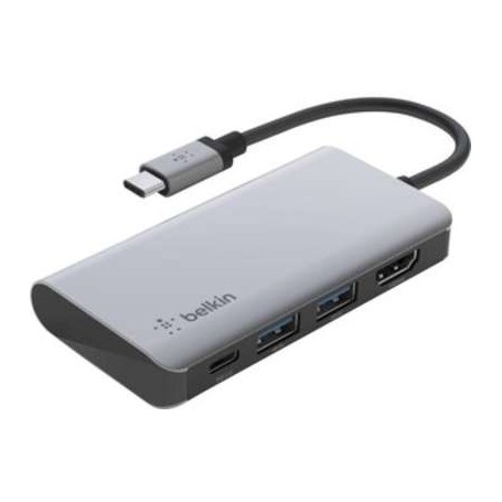 Belkin AVC006BTSGYUSB-C 4-In-1 Multiport Adapter