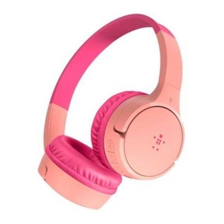 Belkin AUD001BTPK Soundform Kids Headphones Pink
