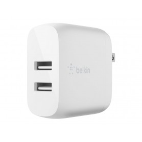 Belkin WCE002DQ1MWH BOOSTCHARGE Dual USB-A Wall Charger 24W + USB-A to Micro-USB Cable