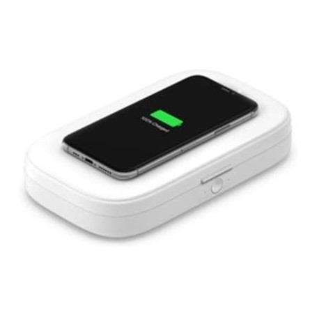 Belkin WIZ011TTWH Boost Charge UV Sanitizer + Wireless Charger