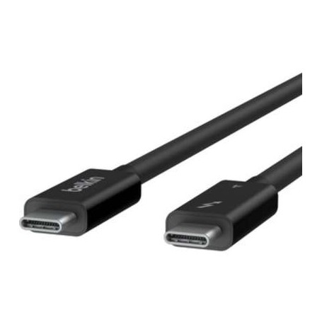 Belkin INZ002BT2MBK 2M Thunderbolt 4 Cable Active - High-Speed 40Gbps Data Transfer