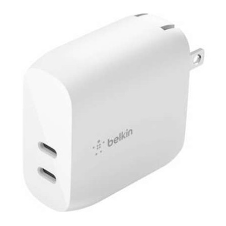 Belkin WCB006DQWH Dual 20W USB-C Wall Charger PD 40W White