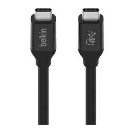 Belkin INZ001BT0.8MBK USB4 USB-C to USB-C Cable 0.8M