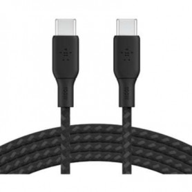 Belkin CAB014BT2MBK 100W Braided USB-C Braided Cable Black 2M