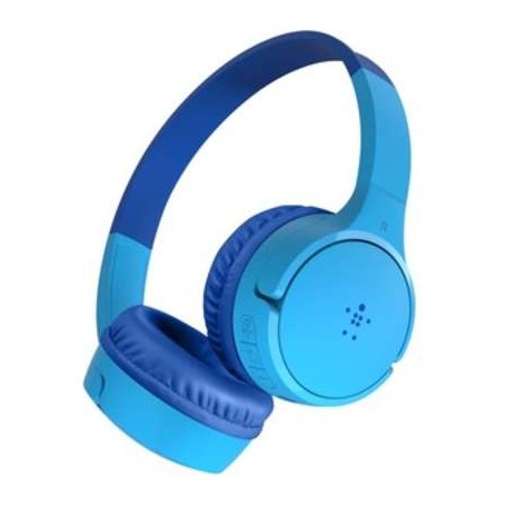 Belkin AUD001BTBLCS Soundform Kids Headphones Blue with Case