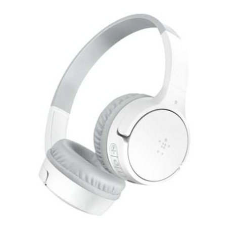 Belkin AUD001BTWHCS Soundform Kids Headphones White with Case