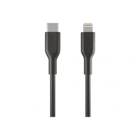Belkin PK1003BT1MC12PK Playa USB-C to Lightning Cable, Black, 3ft, 2-Pack
