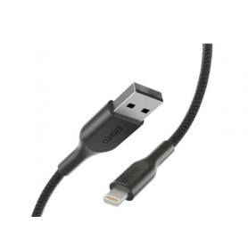 Belkin PK2004BT1MCI2PK Boost Charge Braided USB-C to USB-C Cable, Black, 1m, 2-pack