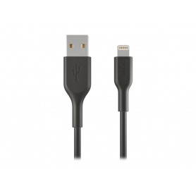 Belkin PMBK1001BT0M Playa Lightning to USB-A Cable, Black, 0.15m
