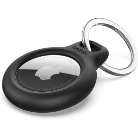 Belkin F8W973BTBLK Secure Holder with Key Ring for Airtag - Black