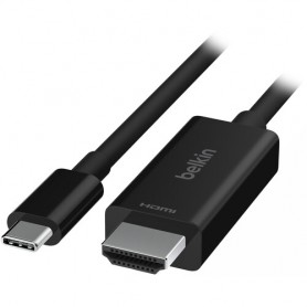 Belkin AVC012BT2MBK USB-C to HDMI 2.1 Cable (6.6ft Black)