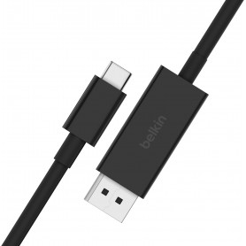 Belkin AVC014BT2MBK USB-C to DisplayPort 1.4 Cable (6ft Black)