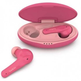 Belkin PAC003BTPK SOUNDFORM Nano Kids True Wireless In-Ear Headphones (Pink)