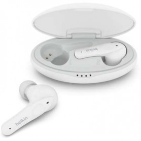 Belkin PAC003BTWH SOUNDFORM Nano Kids True Wireless In-Ear Headphones (White)