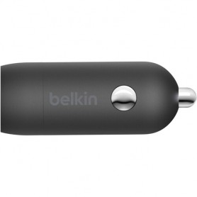 Belkin CCA004BT1MBK-B5 BoostCharge 30W USB-C PD Car Charger with USB-C to Lightning Cable