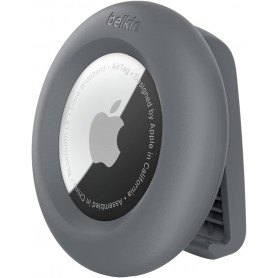 Belkin MSC012BTDG Secure Holder with Clip for AirTag Case - Dark Gray