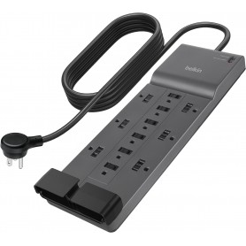 Belkin SRA009P12TT8 12-Outlet Home/Office Surge Protector with 8-foot cord