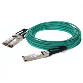 Nvidia Mellanox Mfs1s50-h003e 3m Active Fiber Splitter Cable Ib Hdr 200gb/S To 2x100gb/S Qsfp28
