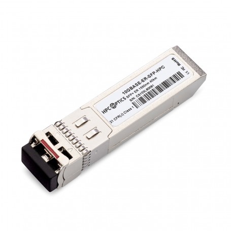 HPE JG234A 10GBASE-ER SFP+ 1550nm 40km DOM Duplex LC SMF Optical Transceiver Module Compatible