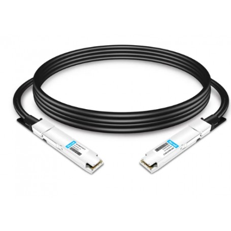 NVIDIA Mellanox MCP4Y10-N001-FLT OSFP InfiniBand Flat Passive Copper Cable, 1m