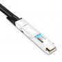 NVIDIA Mellanox MCP4Y10-N01A-FLT OSFP InfiniBand Flat Passive Copper Cable, 1.5m