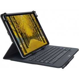 Logitech 920-008334 Universal Keyboard Tablet Folio for Most 9-10 inch Tablets