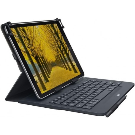 Logitech 920-008334 Universal Keyboard Tablet Folio for Most 9-10 inch Tablets