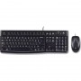 Logitech 920-002565 MK120 Desktop Corded Keyboard Mouse Combo