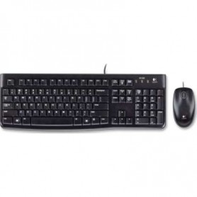 Logitech 920-002565 MK120 Desktop Corded Keyboard Mouse Combo