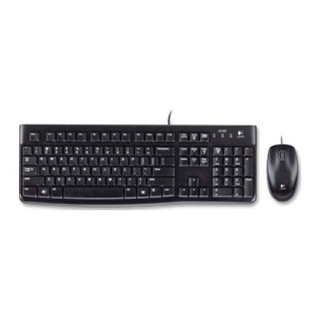 Logitech 920-002565 MK120 Desktop Corded Keyboard Mouse Combo