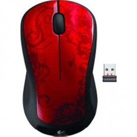 Logitech 910-002486 M310 Wireless Mouse Flame Red-Gloss