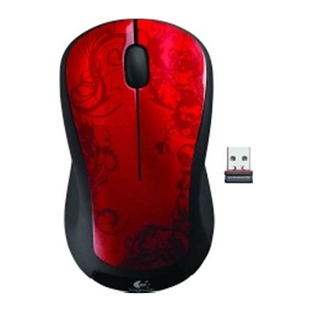 Logitech 910-002486 M310 Wireless Mouse Flame Red-Gloss