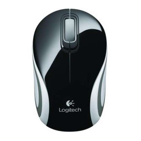 Logitech 910-002726 M187 Wireless Mini Extra Small Design - Black