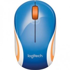 Logitech 910-002728 M187 Wireless Mini Mouse Blue