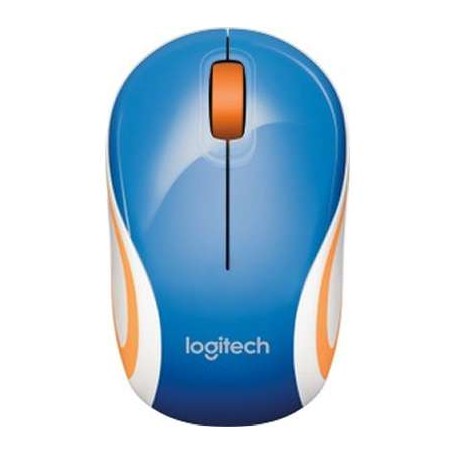 Logitech 910-002728 M187 Wireless Mini Mouse Blue