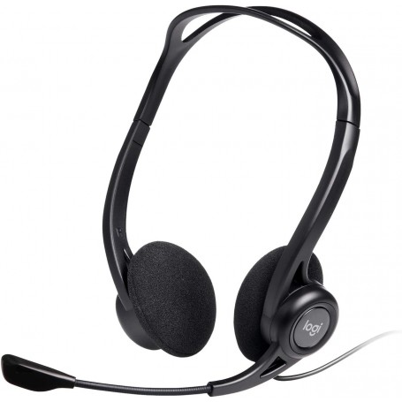 Logitech 981-000836 960 USB Computer Headset,Black