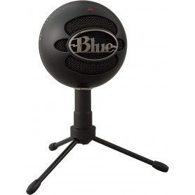 Blue 988-000067 Snowball iCE USB Condenser Microphone with Accessory Pack (Black)